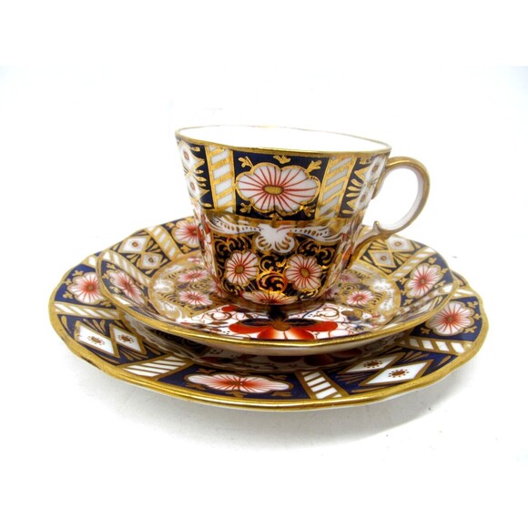 Aynsley Vintage Imari Cup Saucer And Dessert Plate Set VGC - Picture 11 of 11